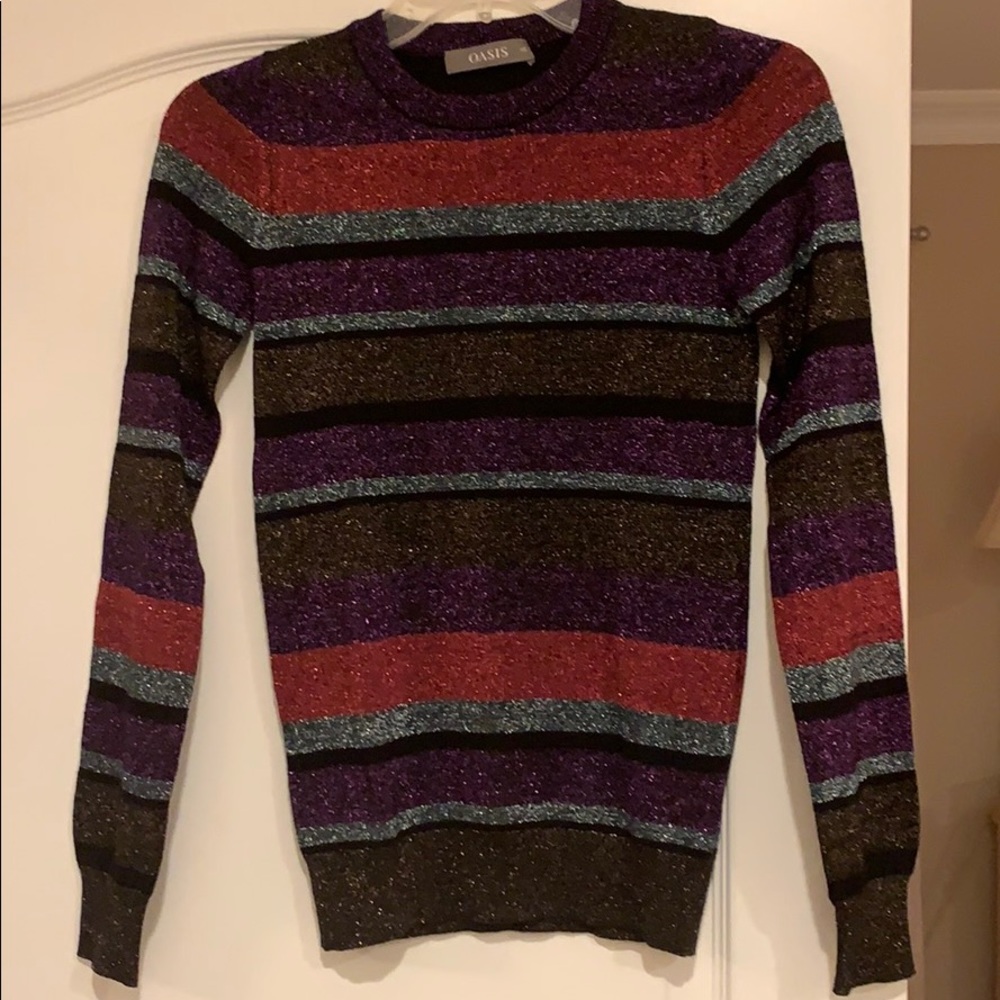 XS Glitter sweater. Perfect for the holidays